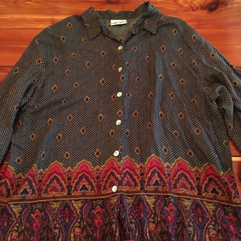 Vintage Kathie Lee Collection Blouse